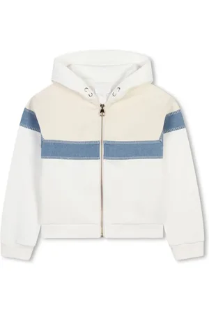 Chloé Colour-block zip-up hoodie