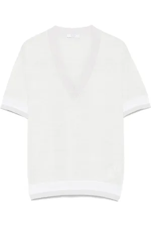 PESERICO SIGN Lurex-embellished T-shirt