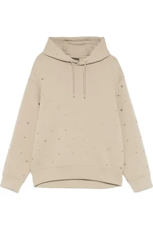 Emporio Armani Logo-embroidered hoodie