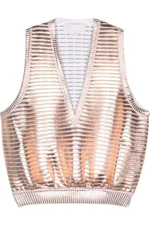 GENNY Laminated knitted top