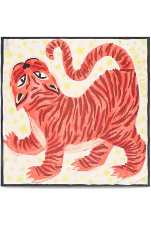 Bimba y Lola Tiger-motif scarf