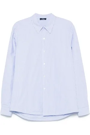 HERNO Striped shirt jacket