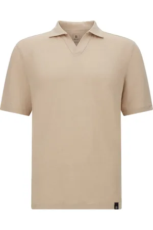 Boggi Milano M??lange-effect polo shirt