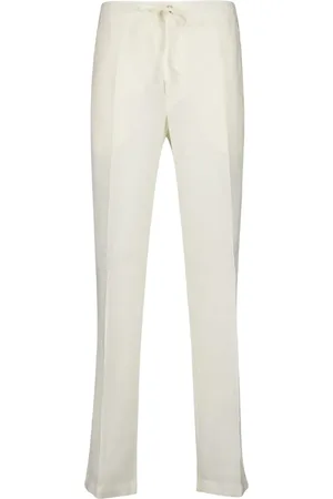120% Lino Linen straight-leg trousers