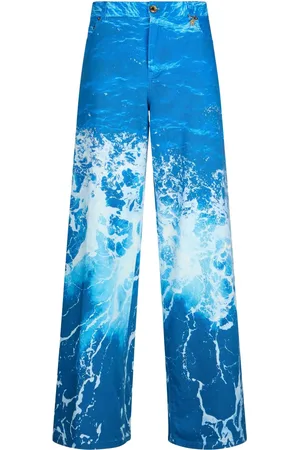 Roberto Cavalli Graphic-print trousers
