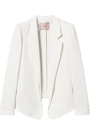 Twin-Set Open-front blazer