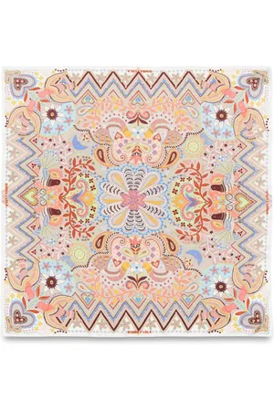 Bimba y Lola Floral-print scarf