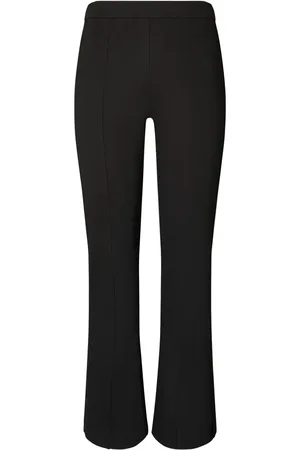 Tory Burch Flared cropped compression trousers