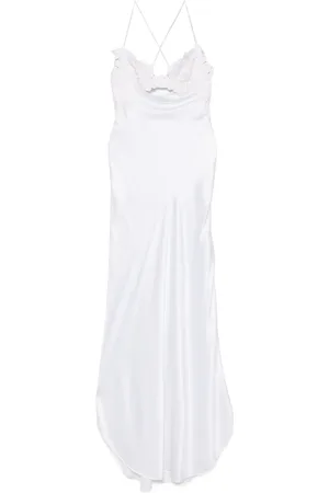 ERMANNO SCERVINO Embroidered-detailed maxi dress