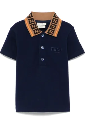 Fendi FF-motif polo shirt