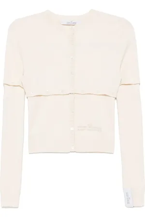 Rokh Logo-embroidered cardigan