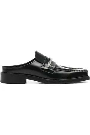 MARTINE ROSE Square toe mules