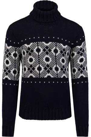 Paul & Shark Intarsia-knit jumper
