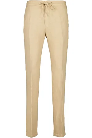 120% Lino Linen straight-leg trousers