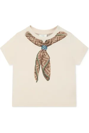 Fendi Scarf-print T-shirt