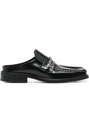 MARTINE ROSE Square toe mules