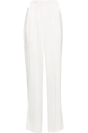 GENNY Pleated palazzo pants