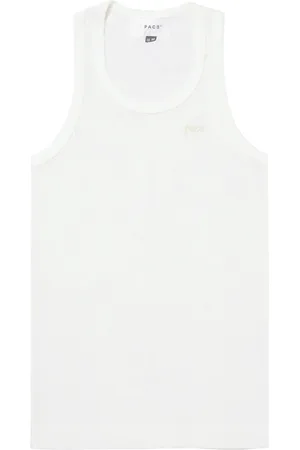 PACE Waffle-knit tank top