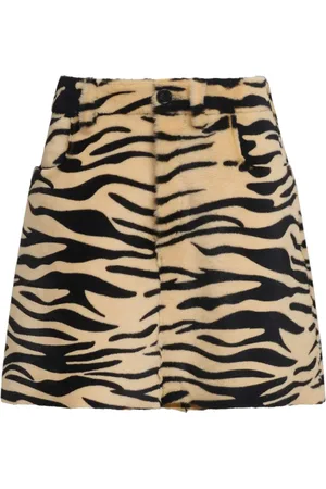 Marni Zebra-print mini skirt