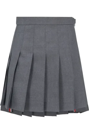 Thom Browne RWB pleated mini skirt