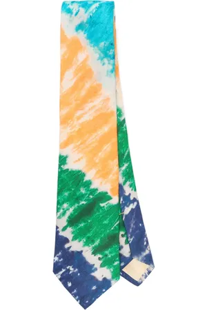 Ralph Lauren Tie-dye linen tie