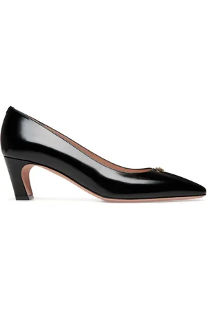 Bally 50mm logo-plaque pumps