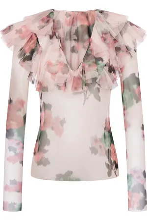 Serafini Floral-print blouse