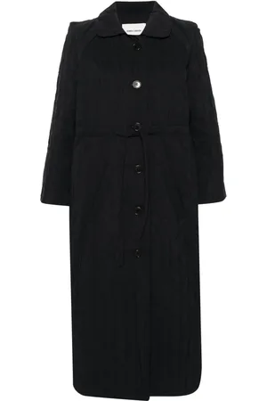 HENRIK VIBSKOV Long Bind quilted coat