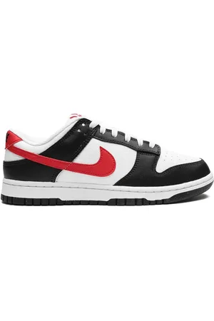 Nike Dunk Low Retro "Red Swoosh Panda" sneakers