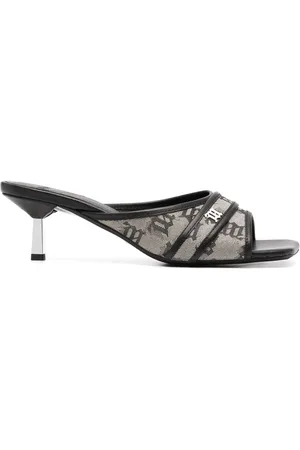MISBHV 70mm monogram open-toe mules