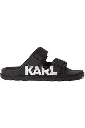 Karl Lagerfeld Kondo Tred double-strap sandals