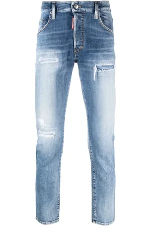 Dsquared2 Logo-patch mid-rise skinny jeans