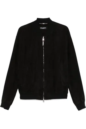 Dolce & Gabbana Suede bomber jacket