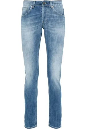 Dondup Straight-leg stonewashed jeans