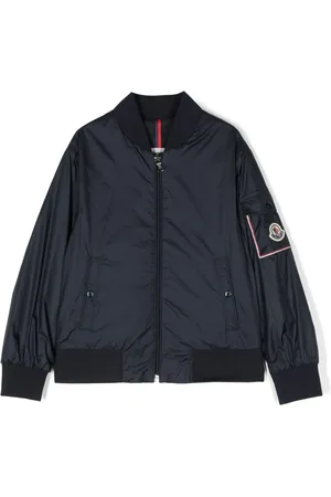 Moncler Logo-patch bomber jacket