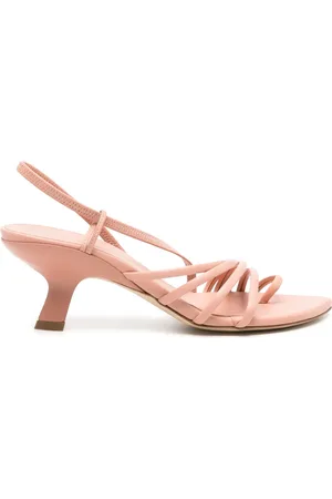 vic matiè Slash 70mm leather sandals