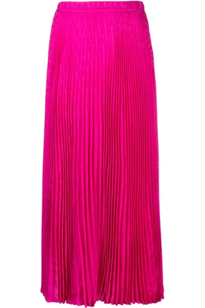 VALENTINO GARAVANI Pleated midi skirt