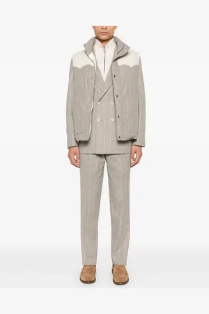 Brunello Cucinelli Pinstriped gilet