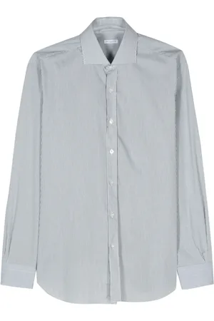 BARBA Striped cotton shirt