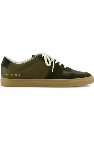 COMMON PROJECTS Suede-detail low-top sneakers