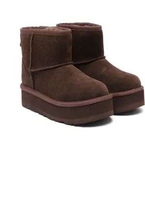 UGG Classic Mini II logo-patch suede boots