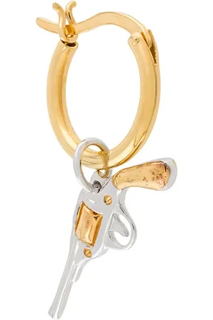 TRUE ROCKS Pistol hoop earring