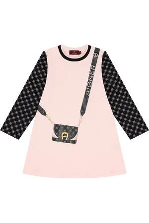 Aigner Graphic-logo print dress