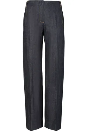 Tory Burch Selvedge straight-leg jeans
