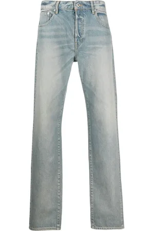 Kenzo Logo-patch straight-leg trousers