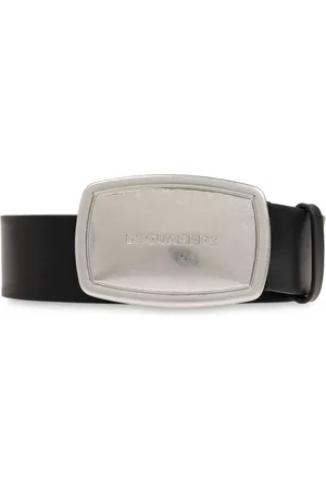 Dsquared2 Logo-engraved leather belt