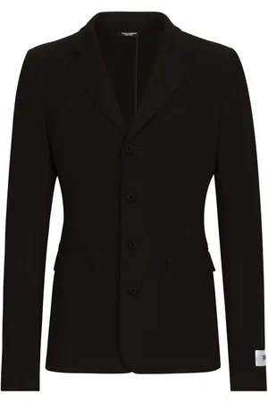 Dolce & Gabbana Single-breasted cotton-blend blazer