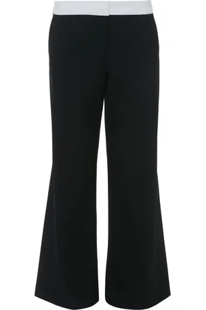 Victoria Beckham Exposed-waist palazzo pants