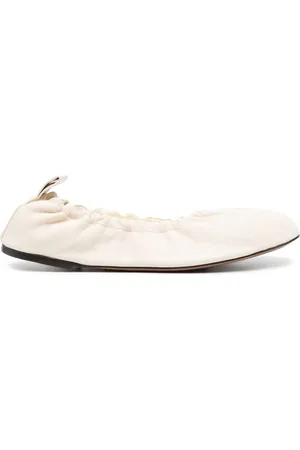 The Row Glove leather ballerinas