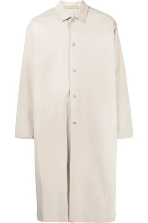 FEAR OF GOD Cotton-blend buttoned trench coat